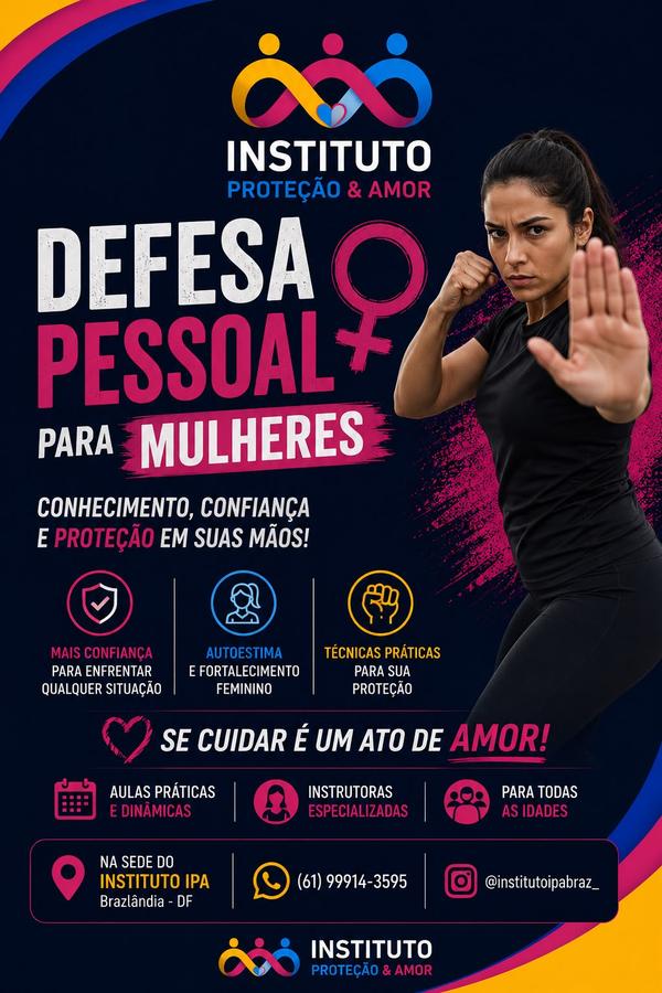 Defesa Pessoal para Mulheres — Instituto Proteção & Amor
